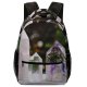 yanfind Children's Backpack  Crystals Amethyst Décors Crystal Preschool Nursery Travel Bag