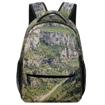 yanfind Children's Backpack Landscape River Canyon Scenic Valley Pictures Outdoors Sight Tourism Sports Preschool Nursery Travel Bag