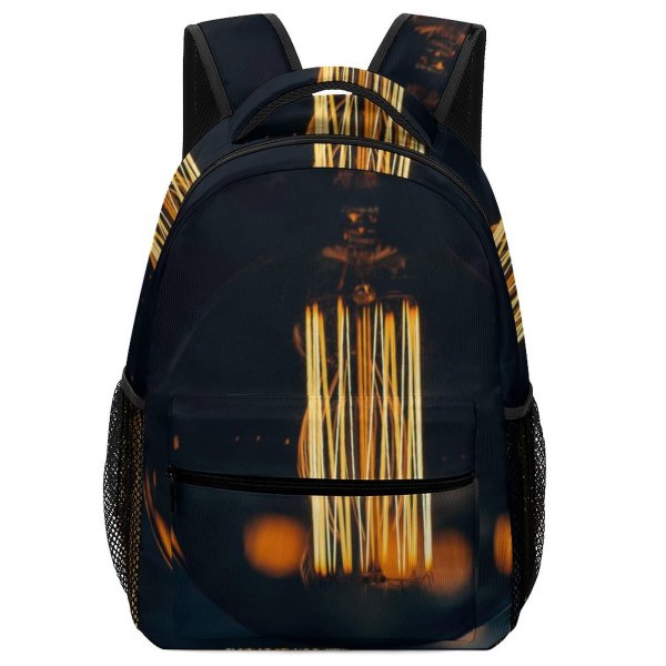 yanfind Children's Backpack Coffee Filament Bulb Creative Ui Lightbulb Indoor Wallpapers Delhi India Smallbusiness Preschool Nursery Travel Bag