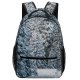 yanfind Children's Backpack Frozen Winter Forest Season December Pine Snow Snowy Outdoor Outdoors Woods Preschool Nursery Travel Bag