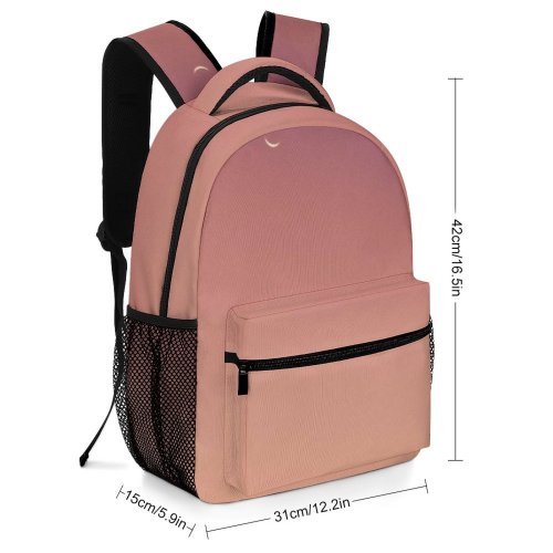 yanfind Children's Backpack Backlit Skyscape Beautiful Afterglow Clouds Sunset Landscape Evening Travel Light Outdoors Abstract Preschool Nursery Travel Bag