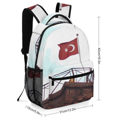 yanfind Children's Backpack Greatness Purity City Metal Fence Rectangular Below Daylight Construction Space Historic Preschool Nursery Travel Bag