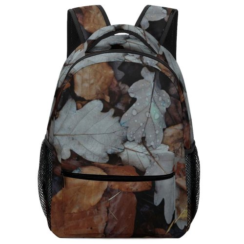 yanfind Children's Backpack Autumn Foliage  Maple Leavs Dry Fall Leaves Preschool Nursery Travel Bag