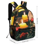 yanfind Children's Backpack  Wax Advent Candles Design Shining  Illuminated  Decorations Romantic Light Preschool Nursery Travel Bag
