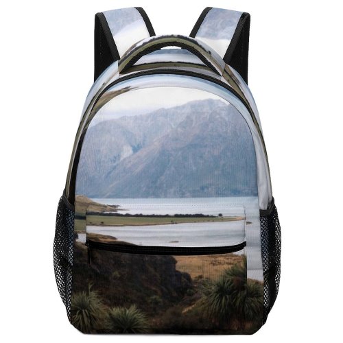 yanfind Children's Backpack Coast Natural Promontory Lake Sky  Summer Plant Free Agavaceae Ocean Preschool Nursery Travel Bag