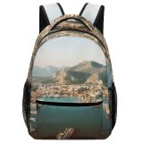 yanfind Children's Backpack Bay Tourism City Cityscape Port Landscape Daylight Pier Travel Island Beach Harbour Preschool Nursery Travel Bag