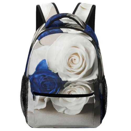 yanfind Children's Backpack Flower  Plant Rose Arrangement Bouquet  Cool Amazing Valentines Beautiful Creative Preschool Nursery Travel Bag
