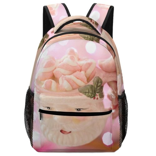 yanfind Children's Backpack Focus Delicious Decor Xmas Lights Holidays Cup Decorations Mug Decorative Ornaments Preschool Nursery Travel Bag