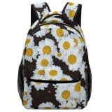 yanfind Children's Backpack Flower Daisy Plant  Flora Daisies Muurhuizen Amersfoort Netherlands Floral HQ Camomile Preschool Nursery Travel Bag