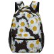 yanfind Children's Backpack Flower Daisy Plant  Flora Daisies Muurhuizen Amersfoort Netherlands Floral HQ Camomile Preschool Nursery Travel Bag