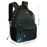 yanfind Children's Backpack Formation Geological Dark Cave Lights Preschool Nursery Travel Bag