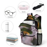 yanfind Children's Backpack Bumblebee Portrait  Soft Plant Wildlife Bee Spring Apidae Insect Preschool Nursery Travel Bag