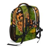 yanfind Children's Backpack Butterfly Insect Invertebrate Monarch Reptile Sea  Turtle  Plant Beautiful Colorful Preschool Nursery Travel Bag