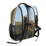 yanfind Children's Backpack Flora Agriculture Field Horizon Grain Sky Grass Hamedan Otudoors Vegetable Plant Preschool Nursery Travel Bag