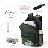 yanfind Children's Backpack Forest Scenery Clouds Grass Landscape Daylight Mountains Rapids Sight River Scenic Outdoors Preschool Nursery Travel Bag