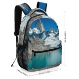 yanfind Children's Backpack Landscape Fitz Patagonia Argentina Pictures Outdoors Stock Snow Sight Alps Preschool Nursery Travel Bag