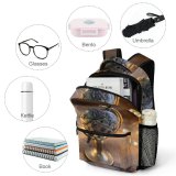 yanfind Children's Backpack Globe String Decoration Mini Illuminated Lights Preschool Nursery Travel Bag