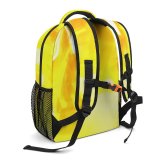 yanfind Children's Backpack  Vibrant Shimmer Dynamic Blaze Dark Shiny Illuminate Burn Danger Fast Fire Preschool Nursery Travel Bag