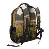 yanfind Children's Backpack Field Grassland Outdoors Countryside Farm Rural Meadow Plant Vegetation Land Grass Tree Preschool Nursery Travel Bag
