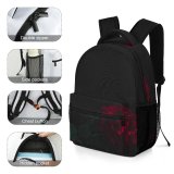 yanfind Children's Backpack  Dahlia Flower Plant Rose Geranium Public Domain Preschool Nursery Travel Bag
