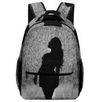 yanfind Children's Backpack Backlit Shadows Figure Silhouette  Shillouette Shillouettes Preschool Nursery Travel Bag