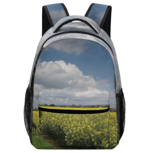 yanfind Children's Backpack Field Grassland Outdoors Countryside Farm Meadow Rural Preschool Nursery Travel Bag