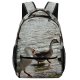yanfind Children's Backpack Ducks Birds Companionship Lake Geese Bird Duck Vertebrate Goose Swans Beak Waterfowl Preschool Nursery Travel Bag