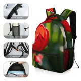 yanfind Children's Backpack  Flower Plant Rose Tulip Creative Commons Preschool Nursery Travel Bag