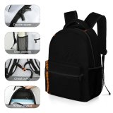 yanfind Children's Backpack Fireworks Light Dark Night Outdoors Abstract Flame Fire Darkness Heat Still Preschool Nursery Travel Bag