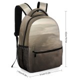 yanfind Children's Backpack Fog Outdoors Mist Surprise  Valley Uk Scenery Landscape  Light Inversion Preschool Nursery Travel Bag