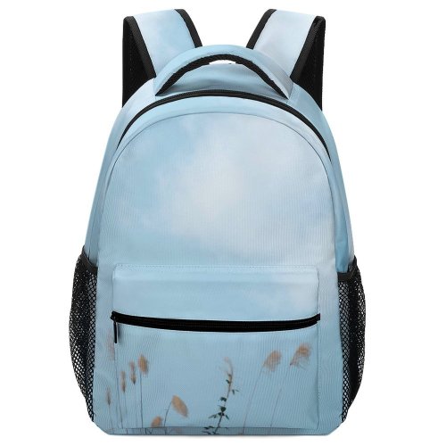yanfind Children's Backpack Grass Plant Lawn Reed Vegetation Stock Preschool Nursery Travel Bag
