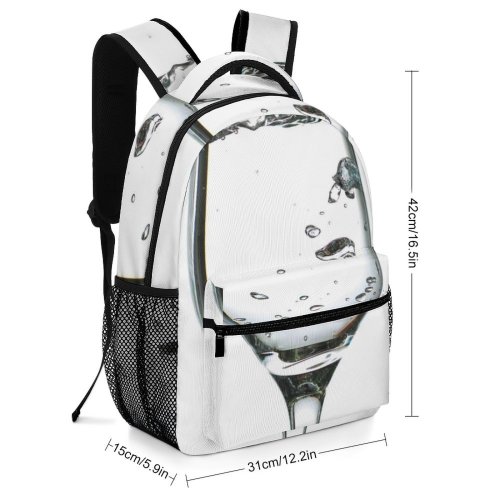 yanfind Children's Backpack Goblet Glass Bubble Liquid Wine Preschool Nursery Travel Bag