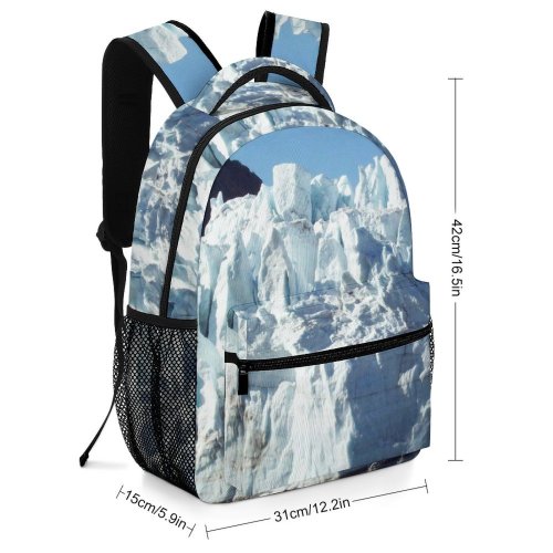yanfind Children's Backpack Alaska Cruise Regal Princess National Park Mountainous Landforms Glacial Preschool Nursery Travel Bag