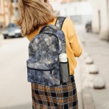 yanfind Children's Backpack Blizzard Outdoors Snow Storm Winter Grey Vartop Romania Preschool Nursery Travel Bag