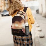 yanfind Children's Backpack Festival City Dark Lights Dec Sylvester Fireworks Firework Evening Buildings Explosion Preschool Nursery Travel Bag