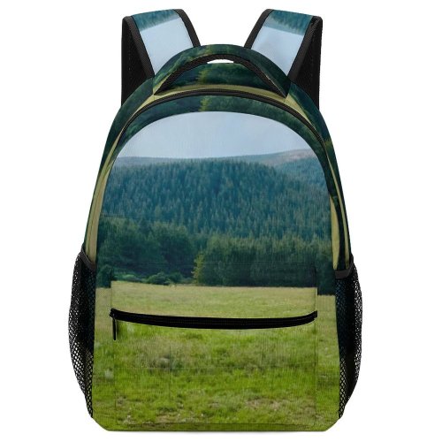 yanfind Children's Backpack Field Grassland Outdoors Countryside Farm Rural Meadow Pasture R Africa Land Ranch Preschool Nursery Travel Bag