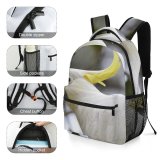 yanfind Children's Backpack Birds Australia Cockatoo Sydney Nsw Parrot Kaketoe Wildlife Leven  Natuur Forest Preschool Nursery Travel Bag