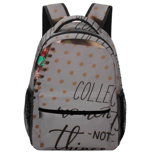 yanfind Children's Backpack Blogging Design  Lights Season Notebook Quote Art Christmas Conceptual Decoration Media Preschool Nursery Travel Bag