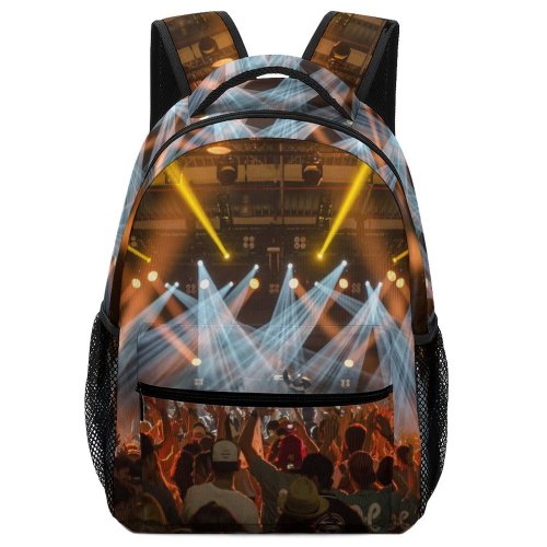 yanfind Children's Backpack Festival Entertainment La Performance Lights Smala Crowd Audience Les Disco Musicians Ardentes Preschool Nursery Travel Bag