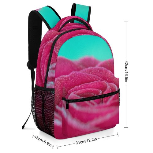 yanfind Children's Backpack Flower Petal Rose Plant  Creative Images Commons Preschool Nursery Travel Bag