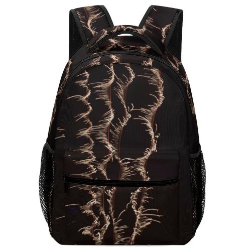 yanfind Children's Backpack Fireworks Light Dark Plant Stem Preschool Nursery Travel Bag