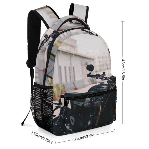 yanfind Children's Backpack Bike  Focus Motor Design Customized Parked Depth Wheels Field Headlight Transportation Preschool Nursery Travel Bag