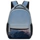 yanfind Children's Backpack Landscape Peak Sunrise Horizon Font Explore Pictures Winter Outdoors Grey Snow Preschool Nursery Travel Bag