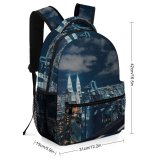 yanfind Children's Backpack Landscape Building Rise Conlay High Federal Pictures Banyan Outdoors Lumpur Territory Preschool Nursery Travel Bag