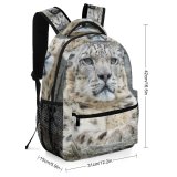 yanfind Children's Backpack Leopard Big Eyes Carnivore Dangerous Wild Outdoors  Felidae Jungle Whiskers Wildlife Preschool Nursery Travel Bag