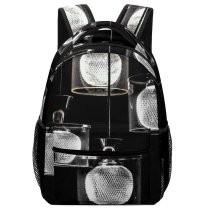 yanfind Children's Backpack Dark Design Lamp Metallic Light Items Glass Studio Bulbs Chrome Retro Preschool Nursery Travel Bag