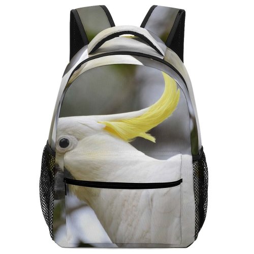 yanfind Children's Backpack Birds Australia Cockatoo Sydney Nsw Parrot Kaketoe Wildlife Leven  Natuur Forest Preschool Nursery Travel Bag