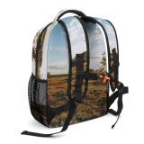 yanfind Children's Backpack Landscape Savanna Plant Wilderness Pictures Grassland Outdoors Stock Free Land Field Preschool Nursery Travel Bag