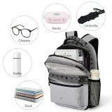 yanfind Children's Backpack Blizzard Outdoors Snow Storm Winter Grey Stock Preschool Nursery Travel Bag