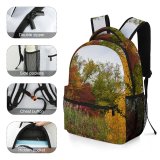yanfind Children's Backpack Abies Rouge Road National Plant Pictures Outdoors Stock Urban Tree Fir Preschool Nursery Travel Bag